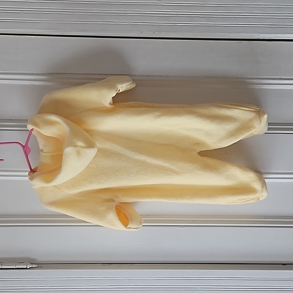 Disney Baby Yellow Pooh and Piglet Fleece Snowsuit 6-9M - Picture 10 of 10